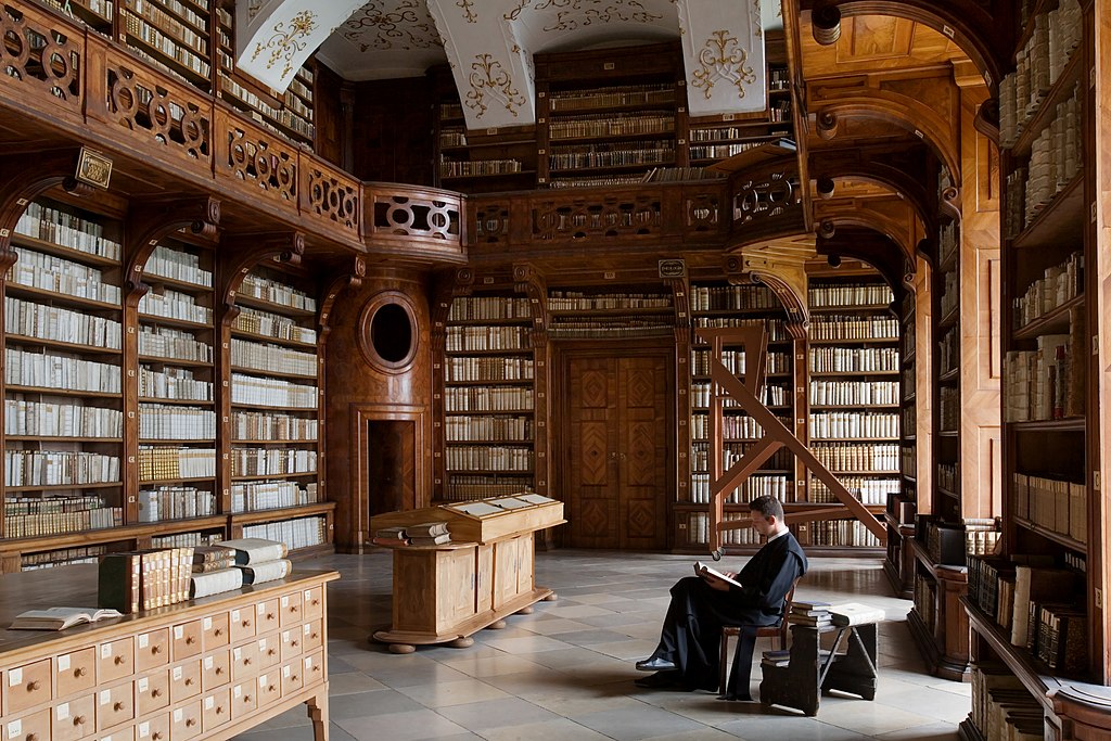 Göttweig Abbey Library in Austria
